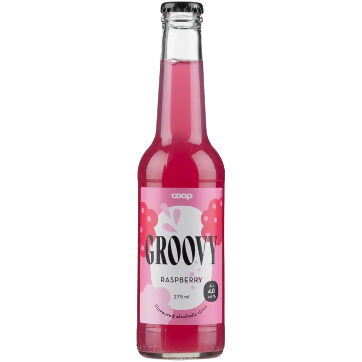 Coop RTD Groovy 覆盆子 4% 0.275L plo｜Coop RTD Groovy Raspberry 4% 0,275L plo