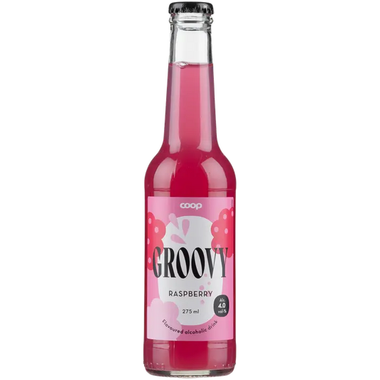 Coop RTD Groovy Raspberry 4% 0,275L plo｜Coop RTD Groovy 覆盆子 4% 0.275L plo