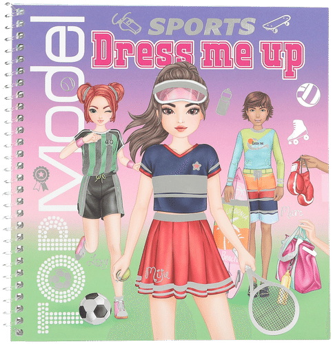 TOPModel Dress Me Up Sport贴纸书