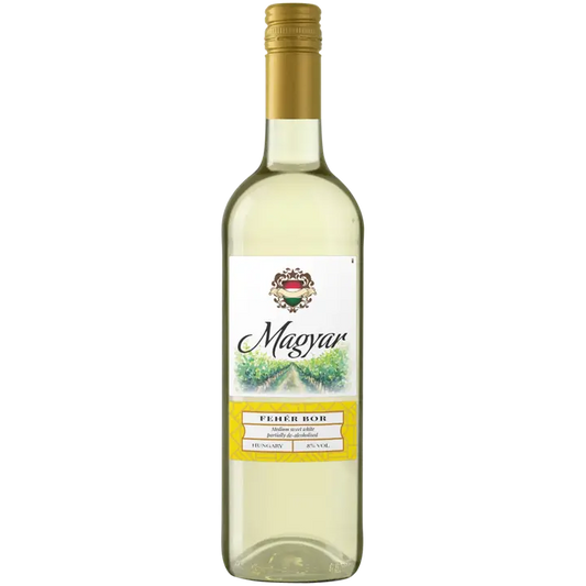Magyar Feher Bor 8 til-% 75cl plo｜Magyar Feher Bor 8 vol% 75cl plo
