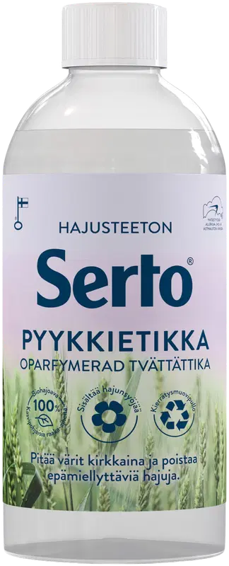 Serto 无香洗衣醋 475ml｜Serto Hajusteeton Pyykkietikka 475ml