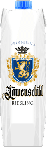 Löwenschild Riesling valkoviini 8 til-% 1 L tetra