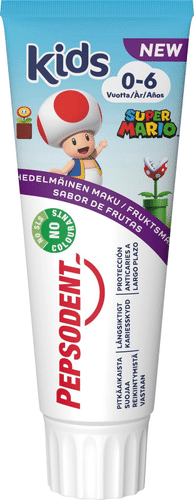 Pepsodent 儿童0-6岁水果味牙膏 75 ML