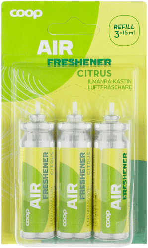 Coop ilmanraikastin sitruuna täyttö 3x15 ml