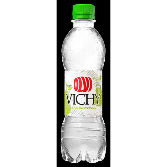 KevytOlo OLVI Vichy Päärynä 0,5 l kmp｜KevytOlo OLVI 维希梨 0.5 升 kmp