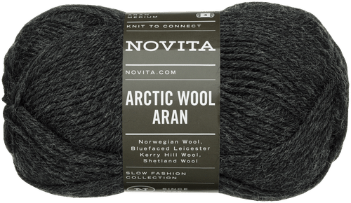 Novita 线 Arctic Wool Aran 100克 雷雨 089