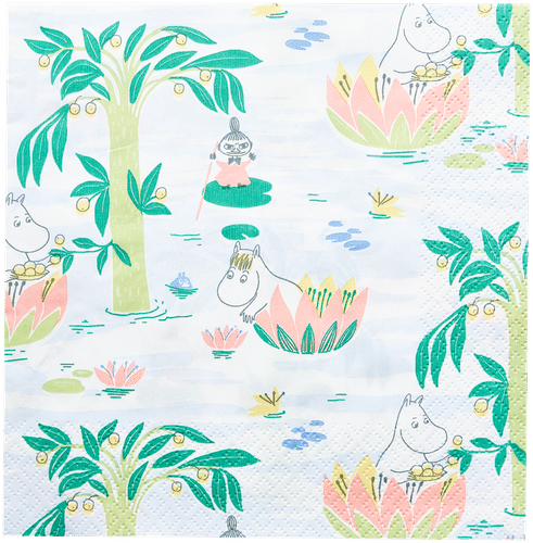 Moomin Lumme 餐巾纸 20张/33cm