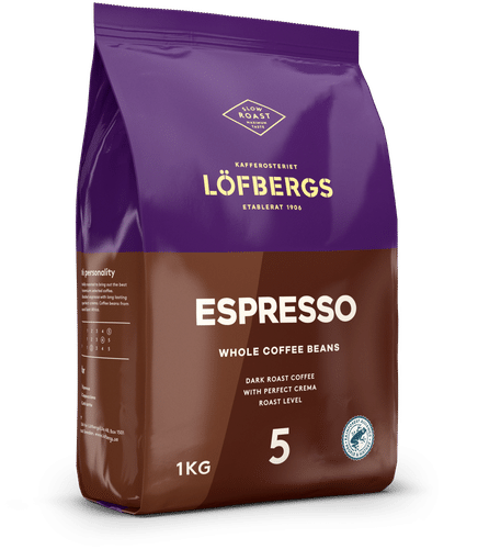 Löfbergs 浓缩咖啡 1000 克 咖啡豆 雨林联盟
