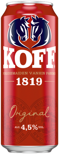 Koff Lager olut 4,5 % tölkki 0,5 L