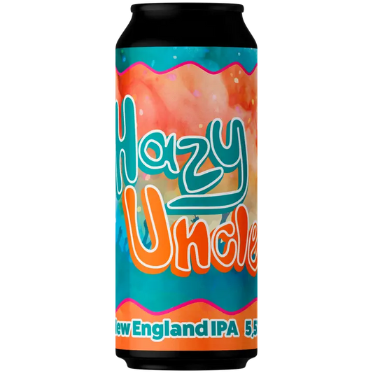 Hazy Uncle New England IPA 5,5% 0,44 L TLK｜None 朦胧叔叔新英格兰 IPA 5.5% 0.44 L 增值税