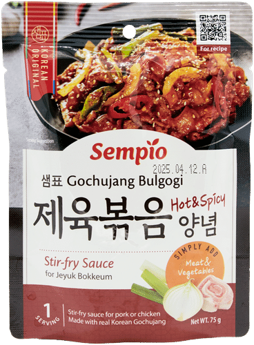 Sempio 韩式辣椒酱烤肉酱 75 g｜Sempio korealainen Gochujang Bulgogi kastike 75 g