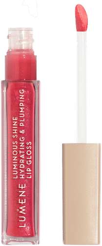 Lumene Luminous Shine保湿丰盈唇彩 5 Bright Rose 5 ml｜Lumene Luminous Shine Kosteuttava & täyteläistävä huulikiilto 5 Bright Rose 5 ml