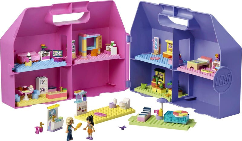 LEGO 创意娃娃屋手提箱｜LEGO® Friends 42697 Luovuuden nukkekotilaukku