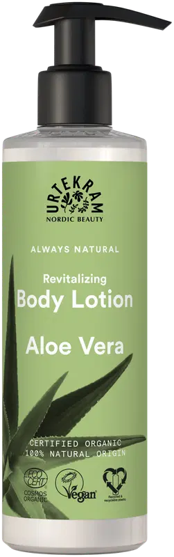 Urtekram 芦荟活肤身体乳 245ml｜URTEKRAM Revitalizing Body Lotion Aloe vera 245ml