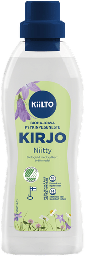 Kiilto Kirjo 可生物降解洗衣液 草地香 720 ml