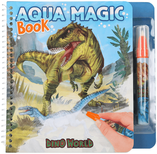 Dino World 魔法水彩书