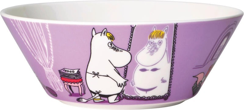 Moomin Arabia 姆明碗 小美 15厘米 紫色｜Moomin Arabia Muumi Kulho Niiskuneiti 15 cm liila