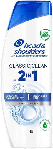 Head&Shoulders 2合1经典洁净500毫升洗发水