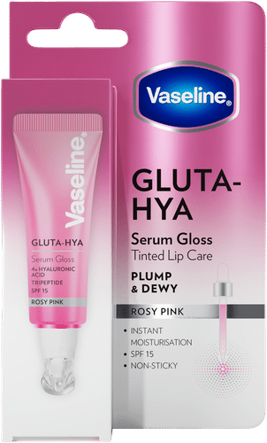 Vaseline Gluta-Hya 唇部精华光泽玫瑰粉 10 ml