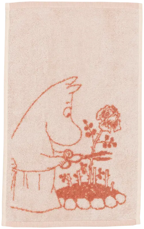Moomin Arabia 姆明手巾30x50 姆明妈妈 米色 GOTS｜Moomin Arabia Muumi käsipyyhe 30x50 Muumimamma beige GOTS