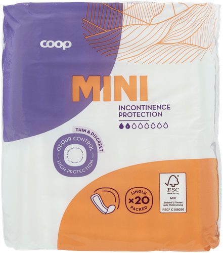 Coop 失禁护垫 mini 20 kpl