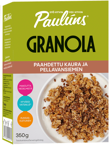 Paulúns 烤燕麦亚麻籽格兰诺拉 350g