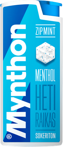 Mynthon Zip Mint薄荷薄荷糖含片 30g｜Mynthon Zip Mint Menthol pastilli 30g