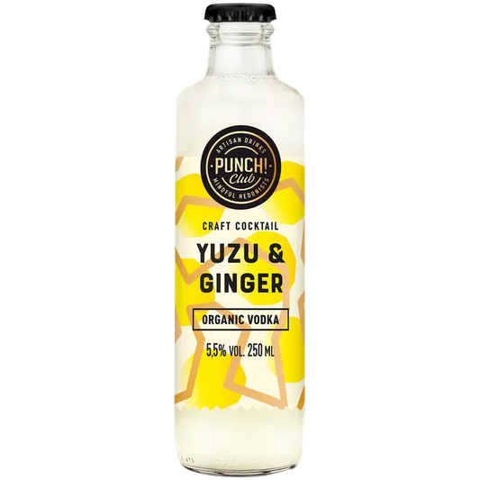 Punch Club Yuzu & Ginger 5.5% 250 ml｜Punch Club 柚子和生姜 5.5% 250 ml