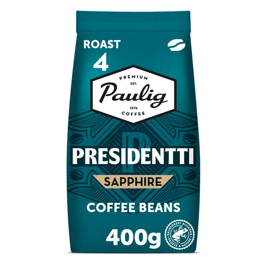 Paulig Presidentti Sapphire kahvi kahvipapu 400g｜Presidentti Paulig总统蓝宝石咖啡咖啡豆 400g