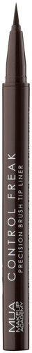 MUA Make Up Academy Control Freak Brush Tip Liquid Eyeliner Brown 0,5 ml, Nestemäinen silmänrajaus