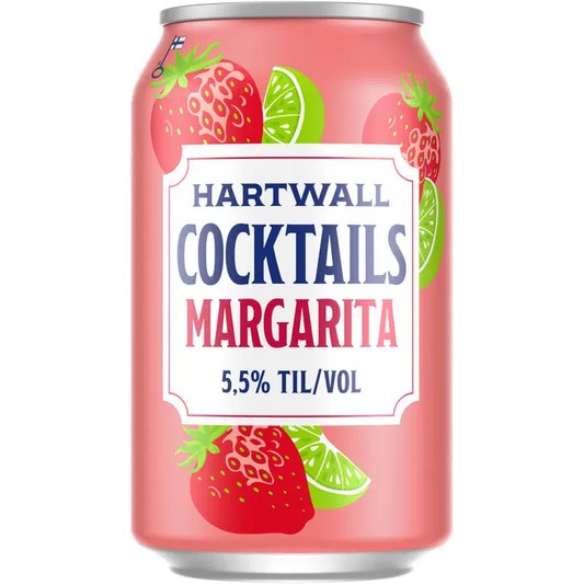 Hartwall Cocktails Margarita 5,5% 0,33 l｜Hartwall 鸡尾饮品玛格丽特 5.5% 0,33 l
