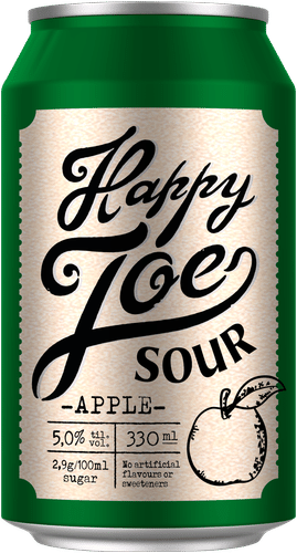 Happy Joe 酸苹果西打酒5% 0,33 l