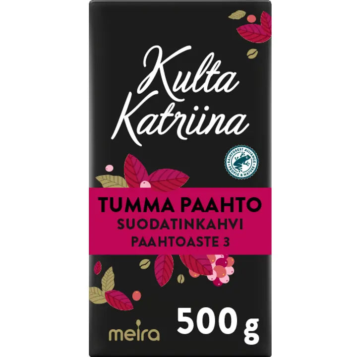 Kulta Katriina Tumma paahto suodatinkahvi RAC 500g｜Kulta Katriina 深度烘焙滴滤咖啡 RAC 500g