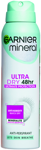 Garnier 矿物止汗喷雾150毫升超干型 150ml