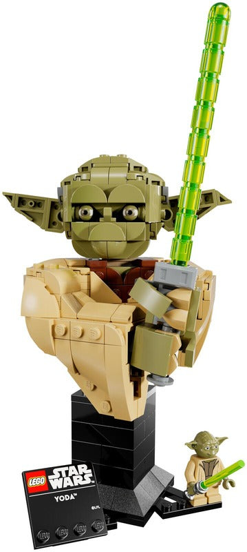 LEGO 星球大战™ 75438 尤达™半身像｜LEGO® Star Wars TM 75438 Yodan™ rintakuva