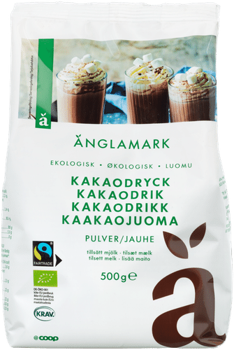 Änglamark 有机可可饮料 500 克 e