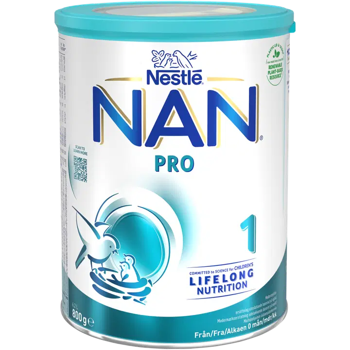 Nestlé NAN Pro 1 婴儿配方奶粉 800g｜Nestlé NAN Pro 1 äidinmaidonkorvike 800g