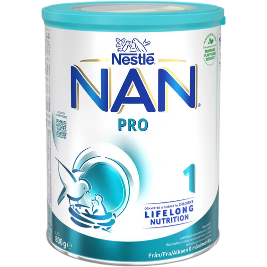 Nestlé NAN Pro 1 婴儿配方奶粉 800g｜Nestlé NAN Pro 1 äidinmaidonkorvike 800g