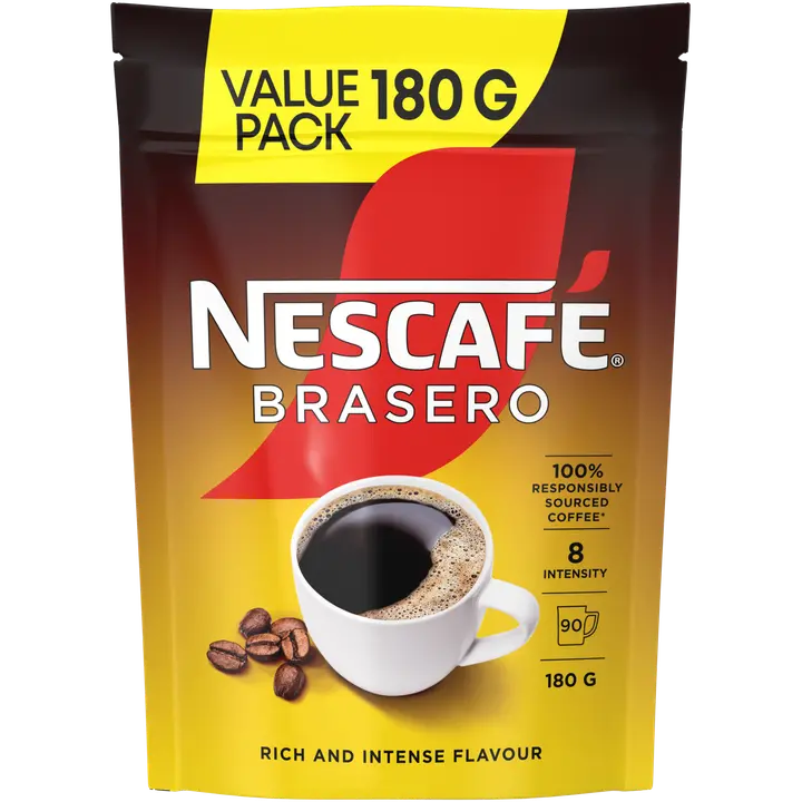 Nescafé Brasero 180g pikakahvi pussi｜Nescafé Brasero 180g 袋装速溶咖啡