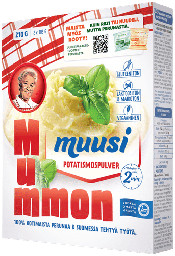Mummon 土豆泥粉 210克｜Mummon Muusi 210 g perunamuusijauhe