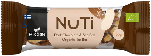 Foodin NUTI黑巧克力海盐有机 35g