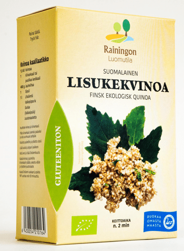 Rainingon Luomutila 芬兰无麸质有机藜麦配菜 500g｜Rainingon Luomutila Suomalainen gluteeniton luomukvinoa Lisuke 500g