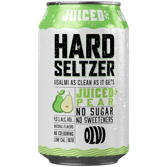 OLVI Hard Seltzer Juiced Pear 4,5 % 0,33 l tlk｜OLVI Hard Seltzer 梨汁 4.5% 0.33 l tlk