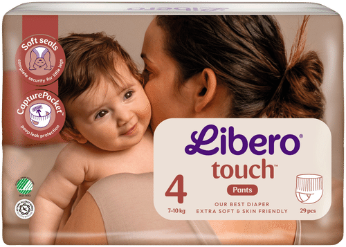 Libero Touch拉拉裤 4号 29片 7-10公斤