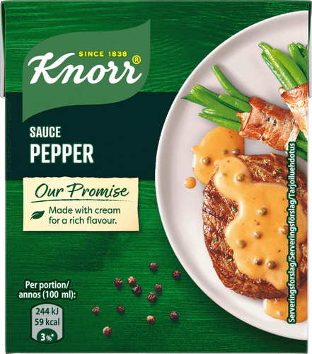 Knorr 胡椒酱 300 ml｜Knorr Pippuri Kastike 300 ml