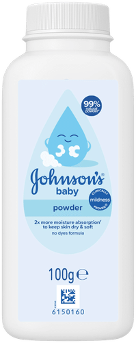 Johnson´s 强生婴儿爽身粉 100g｜Johnson's® baby powder vauvanpuuteri 100g