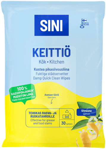 SINI 厨房湿巾速洁布 30 kpl
