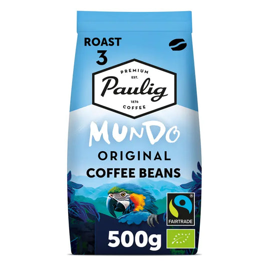Paulig Mundo Original luomu kahvi kahvipapu 500g｜Paulig Mundo Original有机咖啡咖啡豆 500g