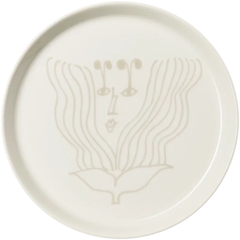 Arabia 园丁盘 19厘米 米色｜Arabia Puutarhurit lautanen 19 cm beige