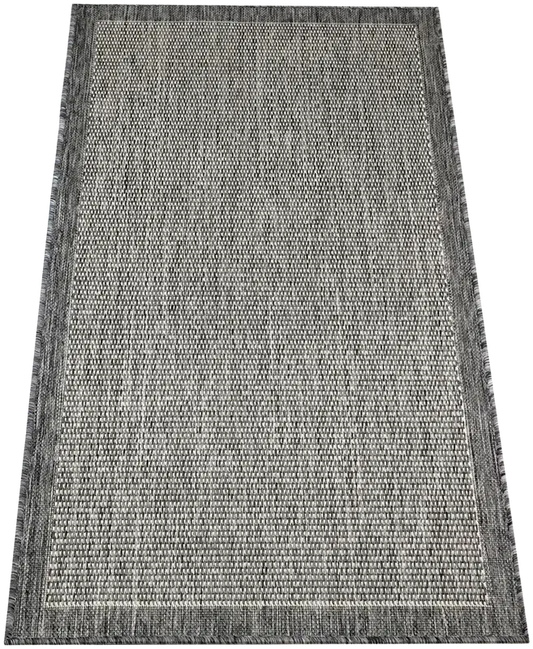 Jysmä Sisalo Maria地毯 80x250厘米 银灰-自然白